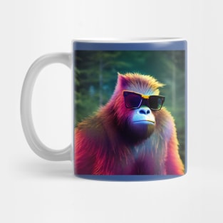 Dope Sasquatch in Nature Mug